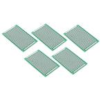 [5 пункт ] универсальный основа доска 2.54mm pitch двусторонний модель Mini PCB электронный construction схема . произведение припой установка предназначенный печатная плата маленький размер размер хлеб панель сменный примерно 60*40mm