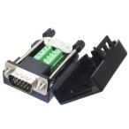 D-SUB 15�s�� �I�X �R�l�N�^ 9+GND ��p ���[���b�g ���� �u���b�N �V���A�� �ʐM �p�[�c