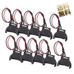  батарейка box ×10 пункт CR2032 1 листов для CR2032 пенал для батареи 3V 2Pin коннектор 1.25mm штекер 12cm Lead линия имеется правильный полярность отрицательный полярность * обратный подключение 