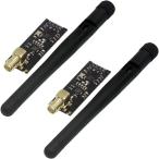 [2 пункт ] беспроводной сенсор модуль антенна имеется NRF24L01+PA+LNA ArduinoIDE для антенна сменный разработка тест для 48mm×15mm×20mm