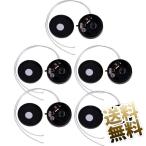 [5 шт. комплект ]CR2032×2 шт для батарейка box 6V on / off переключатель Lead линия имеется 