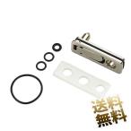 オイル揮発防止メタルパッド 修理パーツ 保守部品 ジッポ 揮発 漏れ防止 キット 修理交換用ボトム ガスケット シルバー 約35×...