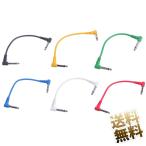 [6 шт. комплект ] эффектор соединительный кабель 6.35mm L знак примерно 10cm шум снижение защита имеется 