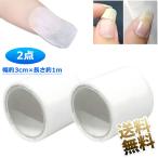 [2 шт ] коготь трещина ремонт укрепление шелк ногти протектор склеивание anti повреждение ногти LAP для бытового использования ширина примерно 3cm× длина примерно 1m
