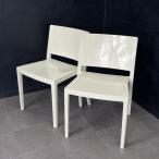Kartell LIZZ Kartell litsu старт  King стул 2 ножек комплект pillow liso-ni[ б/у ] стул стул белый? слоновая кость? мебель /516285