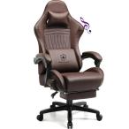  не использовался есть перевод GTPLAYERge-ming стул JP-ACE-PRO-BR-620 Brown динамик встроенный рабочий стул подставка для ног имеется / 70146