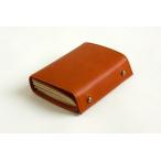 m+ エムピウ 二つ折り財布 millefoglieII P25 ミッレフォッリエ2 P25 cognac x beige