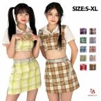  в клетку танцевальный костюм женский выставить heso.. юбка Корея способ k-pop идол костюм ученики средних и старших классов Jazz танцевальный костюм постановка одежда взрослый женщина группа Cheer hipho