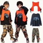  Kids танцевальный костюм выставить orange девочка мужчина Dance презентация футболка чёрный брюки камуфляж танцевальный костюм hip-hop ребенок одежда HIPHOP k-pop Корея .. серия .