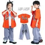  Kids танцевальный костюм .. рубашка короткий рукав orange Denim брюки ребенок одежда peiz Lee рисунок танцевальный костюм комплект мужчина девочка tops брюки тренировка надеты Street серия 