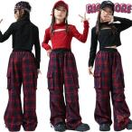  Kids танцевальный костюм выставить чёрный красный tops .... проверка короткий tops длинный рукав футболка красный брюки-карго wine red dabo хлеб верх и низ в комплекте hi