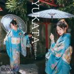 浴衣 セット レディース 花柄 ブルー 襦袢 着物 YUKATA 浴衣セット レトロ 振袖 浴衣 寝巻き 部屋着 花火大会 夏祭りお出かけ 大正浪漫 卒業式 盆踊り 女性用