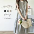 ショッピングレディ 夏 シャツワンピース 夏 ワンピース ティアードワンピース レディース ロングワンピース ノースリーブワンピース ストライプ ミモレ丈 ノーカラー ロング 前開き ゆ