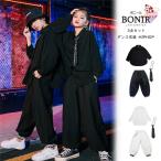 キッズダンス衣装 子供服 セットアップ 白/黒 シャツ パンツ ネクタイ付き 3点セット 女の子 男の子 制服 子供服 ヒップホップ ダンス 衣装 ストリート 學院風