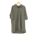  прекрасный товар 1PIU1UGUALE3unopyuunoug.-retoreMRS173 SS BIG SHIRTS рубашка V L нейлон полиуретан короткий рукав мужской AN3849A36