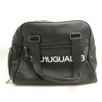  прекрасный товар 1PIU1UGUALE3unopyuunoug.-retore сумка "Boston bag" искусственная кожа кожа Golf большая вместимость ручная сумка сумка путешествие Jim мужской AU3310