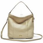 【並行輸入品】 コーチ COACH 斜め掛け ショルダー バッグ 2WAY F34511 IMCHK ペブルド レザー ホーボー チョーク