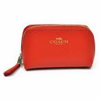 Yahoo! Yahoo!ショッピング(ヤフー ショッピング)【並行輸入品】 コーチ COACH バッグ 化粧 ポーチ F53384 IMWM3 クロスグレイン レザー ミニ コスメティック ケース ウォーターメロンオレンジ
