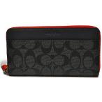 コーチ COACH 財布 長財布 メンズ F78202 QBLPA PVC シグネチャー カラーブロック アコーディオン ジップアラウンド ファスナ