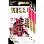 ささめ針 ワカサギ 連掛け 細地袖 1.5号 5枚まとめ買い特価 C-231