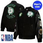 NBA公式 メンズ アウター スタジャン バーシティジャケット ジャンパー ボストン・セルティックス Boston Celtics