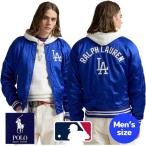 MLB公式 メジャーリーグオフィシャル メンズ スタジャン ジャケット アウター Polo Ralph Lauren ポロ ラルフローレン 大谷翔平 佐々木朗希 ドジャース Dodgers