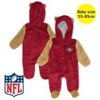 NFL официальный Outerstuff 50-70cm baby внешний защищающий от холода жакет Сан-Франциско *49ers San Francisco 49ers