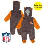 NFL официальный Outerstuff 50-70cm baby внешний защищающий от холода жакет Cleveland * Brown zCleveland Browns