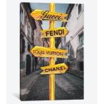 お洒落なオマージュアート Which Way? ルイ・ヴィトン Louis Vuitton キャンバスアート 絵画 インテリア 模様替え 引越し祝い