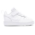 ナイキ Nike Court Borough Low 2（White/White/White） ベビー・キッズ（-16.0cm）スニーカー 子供靴