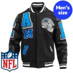 プロスタンダード NFL メンズ アウター バーシティジャケット スタジャン アメフト カロライナ・パンサーズ CAROLINA PANTHERS MASHUP VARSITY JACKET