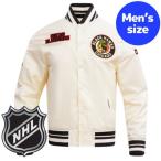 プロスタンダード NHL メンズ アウター ナイロンジャケット サテンジャケット シカゴ・ブラックホークス CHICAGO BLACKHAWKS