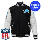 プロスタンダード NFL公式 アメフト メンズ アウター ジャケット スタジャン デトロイト・ラオインズ DETROIT LIONS OLD ENGLISH RIB WOOL VARSITY JACKET