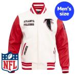プロスタンダード NFL公式 アメフト メンズ アウター ジャケット スタジャン アトランタ・ファルコンズ ATLANTA FALCONS RETRO CLASSIC RIB WOOL VARSITY JACKET