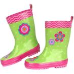 キッズ レインブーツ 子供用長靴 花柄 水玉模様 Stephen Joseph ステファンジョセフ