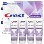 クレスト３Dホワイトブリリアンス歯磨き粉 99g×4個 お買い得セット (Crest 3D White Brilliance Vibrant Whitening Toothpaste)　ペパーミント 【MB】