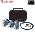 【新生活応援100円クーポン】サンラッキー ペタンク シルバー球普及用12 (取り寄せ)(自社)(メール便不可)