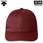 [ предмет стоимость высота отвечающий . купон распространение средний ] Descente DB5SCP01M бейсбол american колпак WR00 wine red 2025 год весна лето модель ( наличие )( наша компания )( почтовая доставка не возможно )