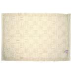 バスマット 綿100% コットン100% 耐久性 ヨレない 丸洗い可能 日本製 50×35cm