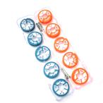  силикон устройство шт в кейсе 45mm ( синий 5 листов, оранжевый 5 листов =10 штук комплект ) складывающийся пополам модель K9)