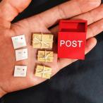 7 шт Mini mail box упаковка комплект - игрушка. дом. оборудование орнамент, Рождество. сумка. миниатюра scene. оборудование орнамент, фотография фотосъемка. реквизит,kote-ji. оборудование орнамент, Chris 