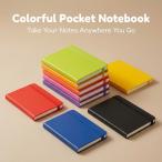 A6 карман жесткий чехол Note 84 листов толстый creamy бумага PU кожа покрытие 8 цвет развитие, подкладка имеется journal, резина останавливать имеется, свет /ji