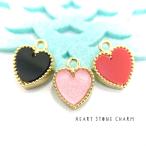 [sale-d-058 распродажа!296 иен ..!]5 шт * полимер производства Heart. очарование 