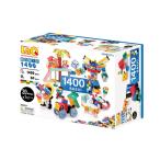 おまけつき LaQ ベーシック 1400 NEWプラスチックコンテナVer. ラキュー 009661 ヨシリツ 立体 ブロック 5歳から おもちゃ 知育玩具