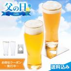 父の日2025 ギフト 飲み比べペアビールグラス ボトルオープナー付き ビールグラス ペア 飲み比べ ボトルオープナー セット