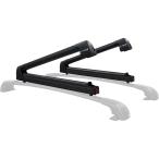 PIAA Terzo(テルッツォ) スキー・スノーボードキャリア用アタッチメント フラット 600 ブラック 片側開き ロック付 ES155SAB