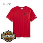 ショッピングハーレーダビッドソン ハーレーダビッドソン 純正 Champion×Harley-Davidson ファナティックTシャツ レッド 96868-24VM バイク用品 ばいく 純正 Tシャツ 半袖 赤 レッド