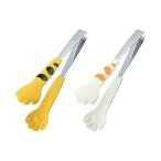 トング でかにゃんこトング カラー選択 抗菌 耐熱 樹脂 ステンレス 衛生的 大きい 猫 にゃんこ サラダ パスタ 卓上 かわいい 田辺金具 H 送料無料 メール便