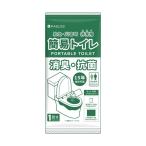 簡易トイレ  防災士監修 非常時用簡易トイレ 1回分 KO370 10個セット 非常用トイレ 携帯トイレ 防災グッズ 消臭 抗菌 15年保存 KAEI 北海道配送不可 代引不可