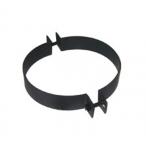  главный . металлические принадлежности чёрный жаростойкий нержавеющая сталь 2 . сломан DX Φ150mm для 12801 дым . часть материал фиксация кольцо Honma завод T.D